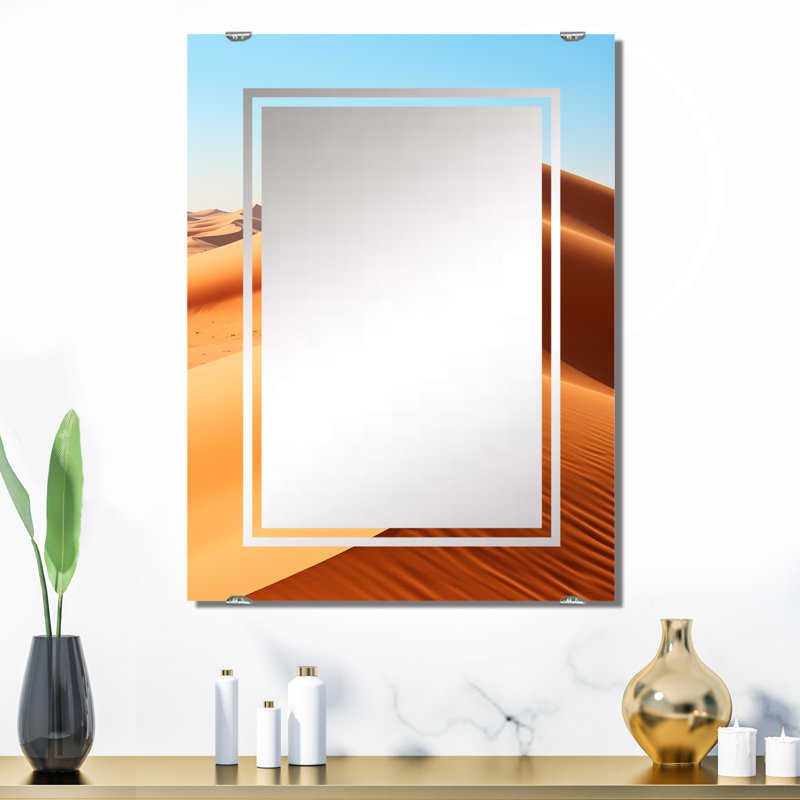 Musa - Miroir mural Big Desert MIR140865, 32 po x 24 po