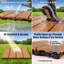 Carrelage de terrasse en bois 11,8 po x 11,8 po-136260417