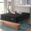 Matelas hybride Queen extra ferme de 30 cm (12 pouces), 1180 ressorts ensachés, soutien lombaire à 7 zones pour soulager les maux de dos, certifié CertiPUR-US, livré dans une boîte