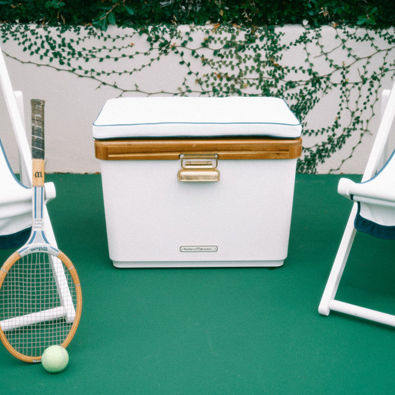 Hemingway Cooler, White/Navy