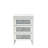 Rollins Mirrored Glass Top 3 - Drawer End Table