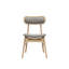 Chaises d'appoint rembourrées avec structure en bois massif-781693230