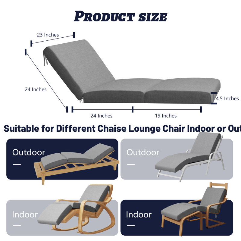 WOWMAX - Piece Outdoor Seat Cushion
