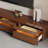 Brown 6 Drawers TV Stand