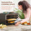 HOMCOM Toaster Oven