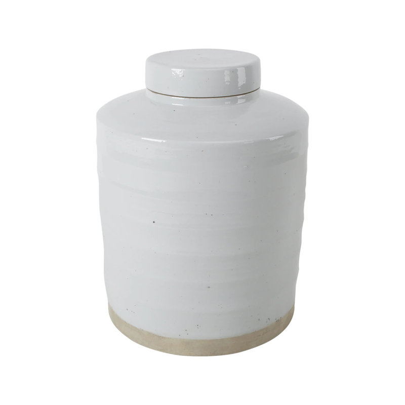Porcelaine blanc cassé Gagliano, H 15 po x l 11 po x P 11 po