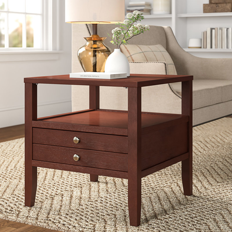 Table de bout avec rangement Mariotti