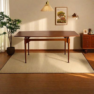 Vintage rectangular dining table for home dining