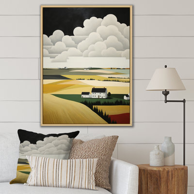 «Countryside Farm Fusion Unveilé III», reproduction sur toile