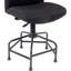 Grand et grand tabouret industriel / d'atelier en tissu
