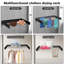 Stainless Steel Wall Mounted Clothes Rack-967592957