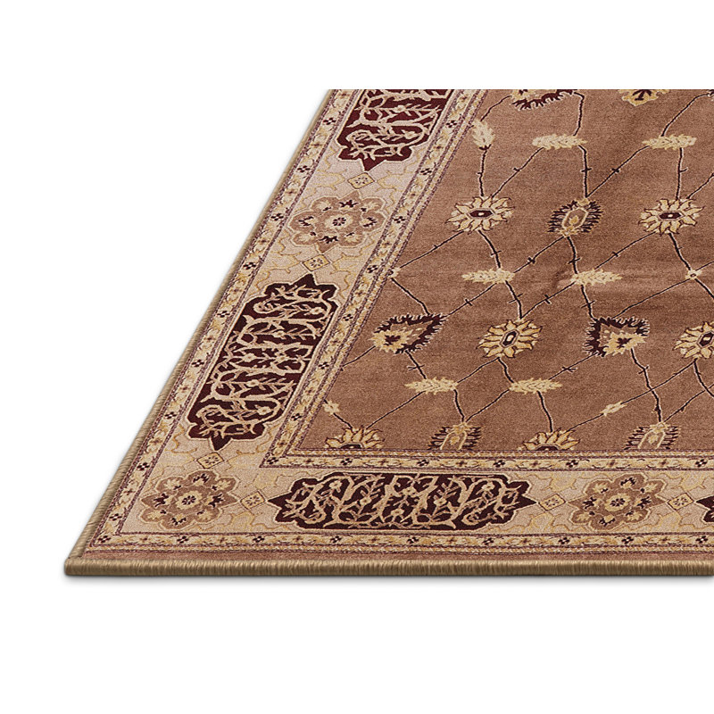 Tapis oriental beige / brun, Rectangle 7 pi x 9 pi
