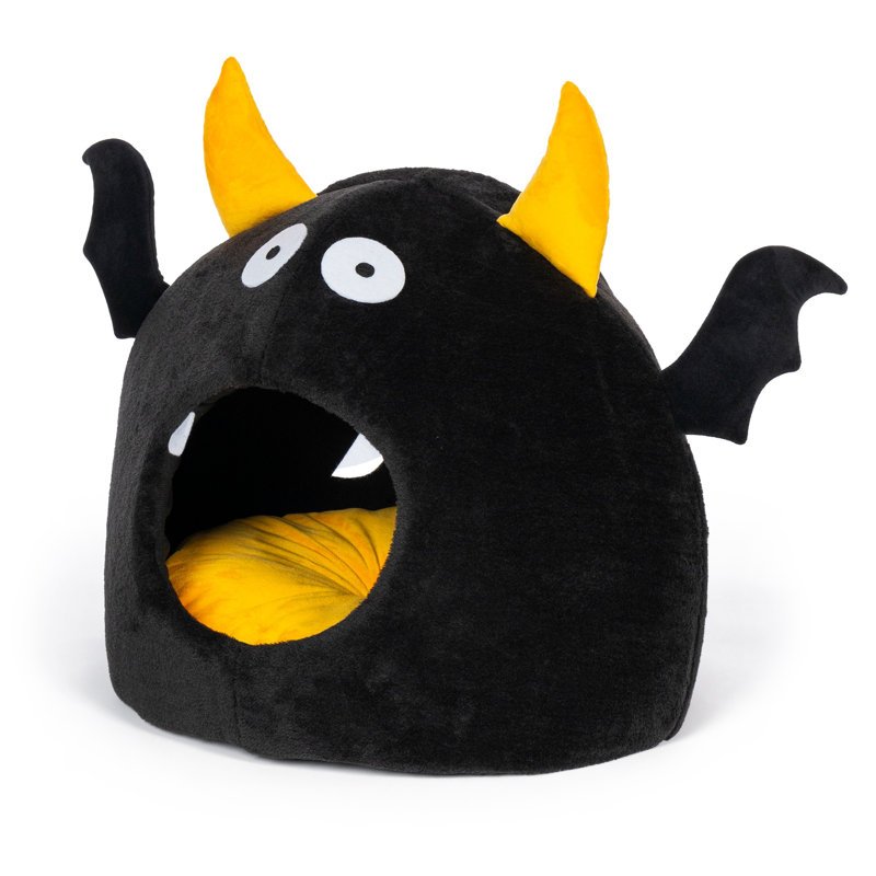 Batty Cat Hideaway Halloween Pet Bed