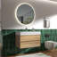 Meuble-lavabo mural avec surface solide et 2 tiroirs à fermeture en douceur-330642044-303615348-330642045