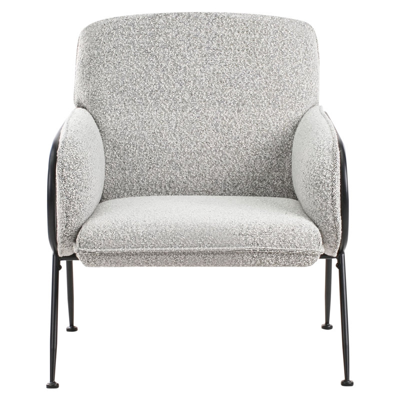 Armchair TRYSNES Fabric, Light Grey