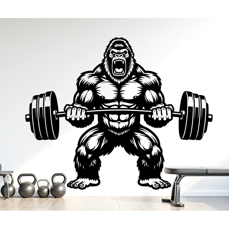 Adhésif décoratif Gorilla Gym, 22x28 inches, Lilac