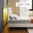 Alber Bed Frame with Storage Headboard, Upholstered Platform Bed Frame with Diamond Tufted Headboard and LED Lights, Wooden Slats Support, Noise Free-1692455152-1694491608