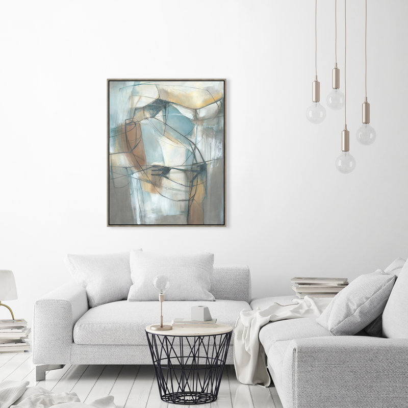 November Day Painting by Jacob Lincoln, Glass Coat