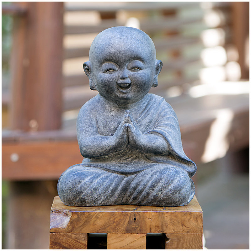Statue de Shaolin priant