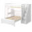 Liles Kids Twin Over Full Bunk Bed with Drawers-61275967