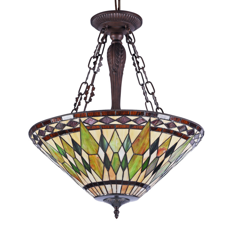 Phillipe 3 - Light Dark Antique Bronze Single Pendant