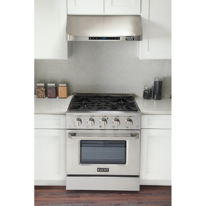 30" 4.2 Cu. ft. Freestanding Gas with Convection Oven, Natural Gas, Stainless Steel