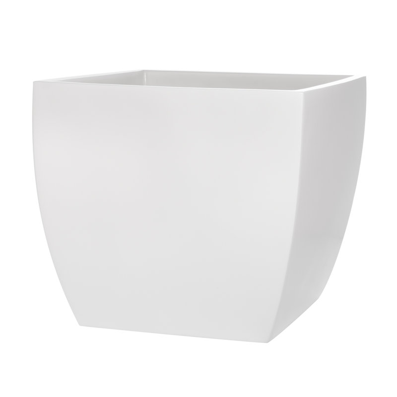 Alexy Pacifica Flower Box, H 14,5 po x l 16 po x P 16 po, Blanc