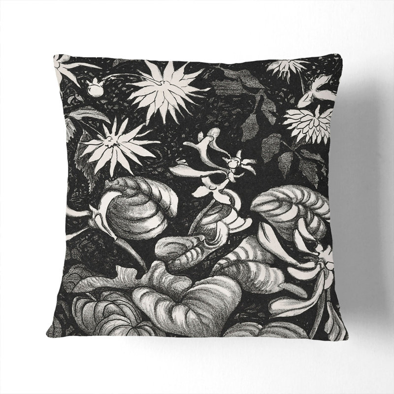Wild Flowers Scatter Cushion, 40cm H x 40cm W x 15cm D
