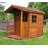 Gardener's Delight 6ft W x 12ft D Western Red Cedar Wood Storage Shed