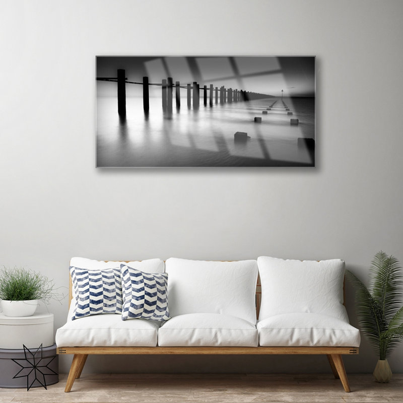 Fog Architecture - Unframed Photograph on Glass