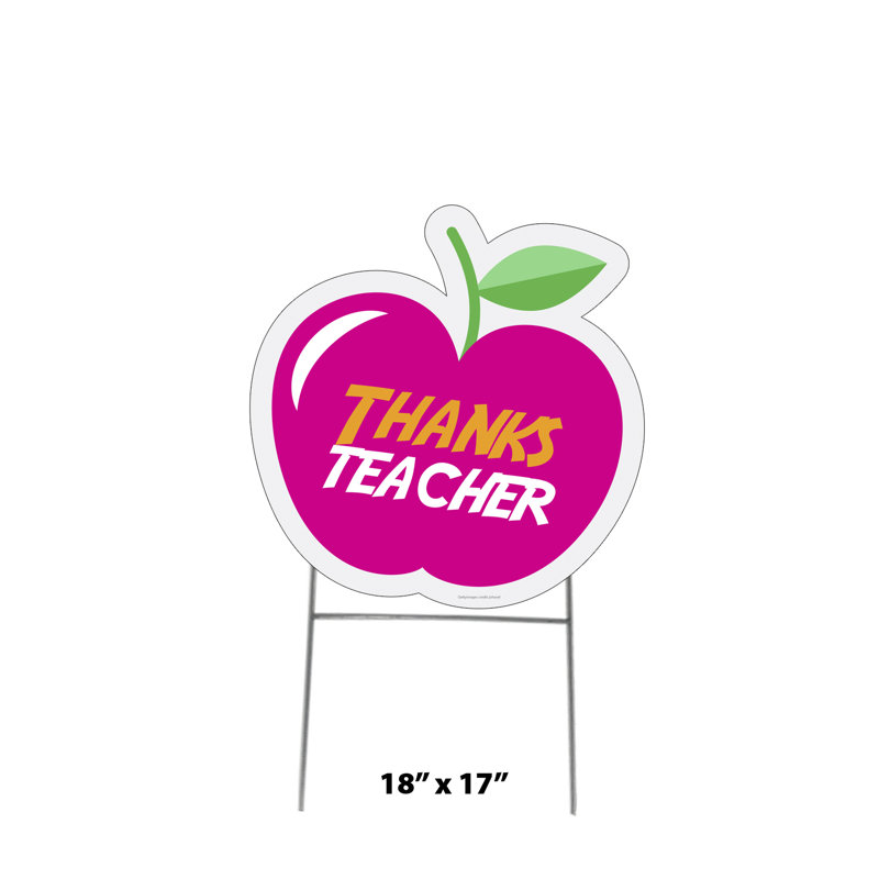 Weather Resistant Plastic Staked Garden Stake