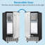 Babevy 85 Lb. Daily Production Nugget Ice Freestanding Ice Maker