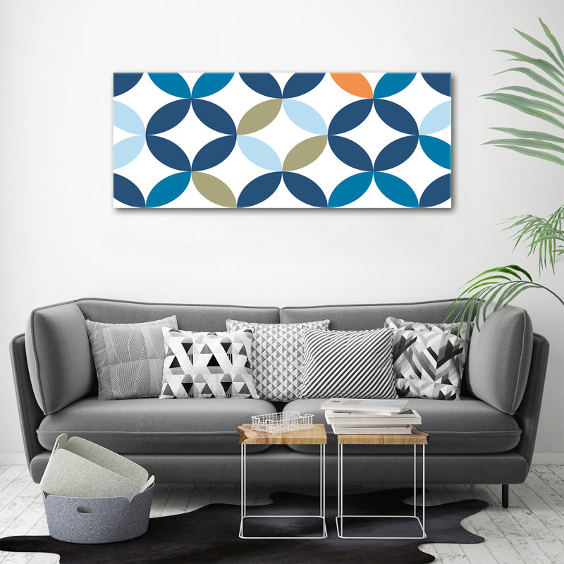 Geometric Background - Wrapped Canvas Print