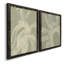 " White Ribbon On Celadon I " 2 - Pieces-1796373643-1796373642