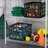 Sterilite Storage Crate, Stackable Plastic Bin Open Basket with Handles-95387939-95387938
