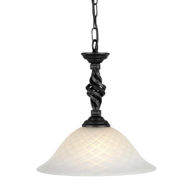 Sackler 1 - Light Bell Pendant, Black