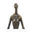 Sculpture polystone yoga noir