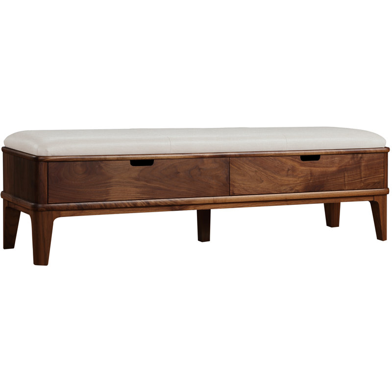 Banc de rangement Walnut Grove