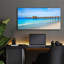 «Naples Florida Pier» par Epic Portfolio, art mural en verre acrylique-1946993179