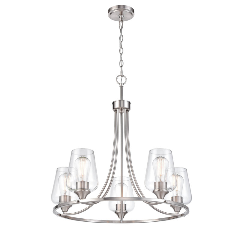 Ashford 5 - Light Dimmable Classic / Traditional Chandelier