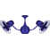 Vent-Bettina 42" Vent Bettina 6 - Blade Caged Ceiling Fan with Wall Control