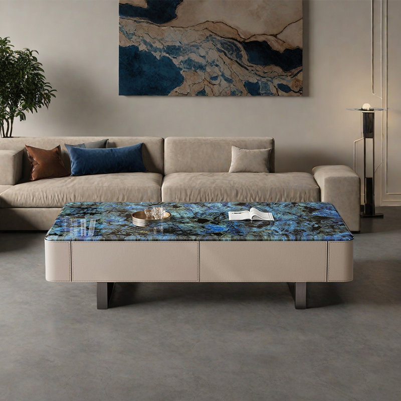 Table basse Luxury, H 15,7 po x L 59,1 po x l 27,6 po