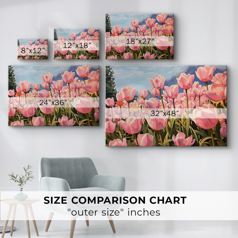 Série Floral-Cxxxv -Galerie enveloppée Cavas, 32 x 48