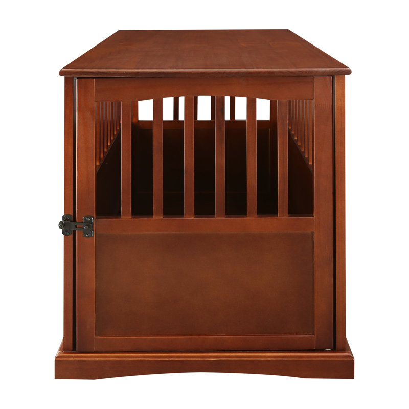Cage pour animaux Mendosa, Grande (H 29,25 po x l 24 po x P 36,5 po), Noyer
