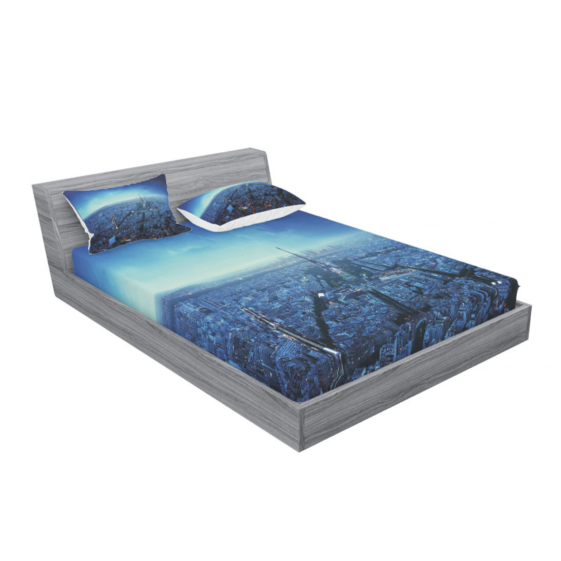 Microfiber Sheet Set, Full Sheet Set with Fitted Sheet
