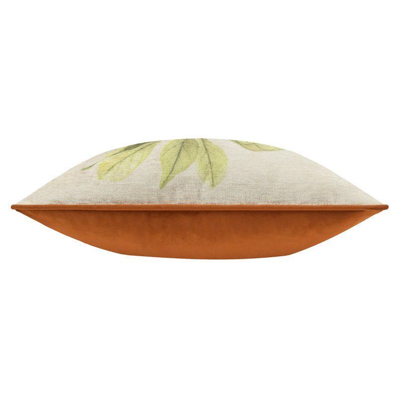 Anyah Floral Green Square Cushion