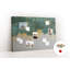 Malvery Magnetic Cork Corkboard / Bulletin Board Bulletin Board