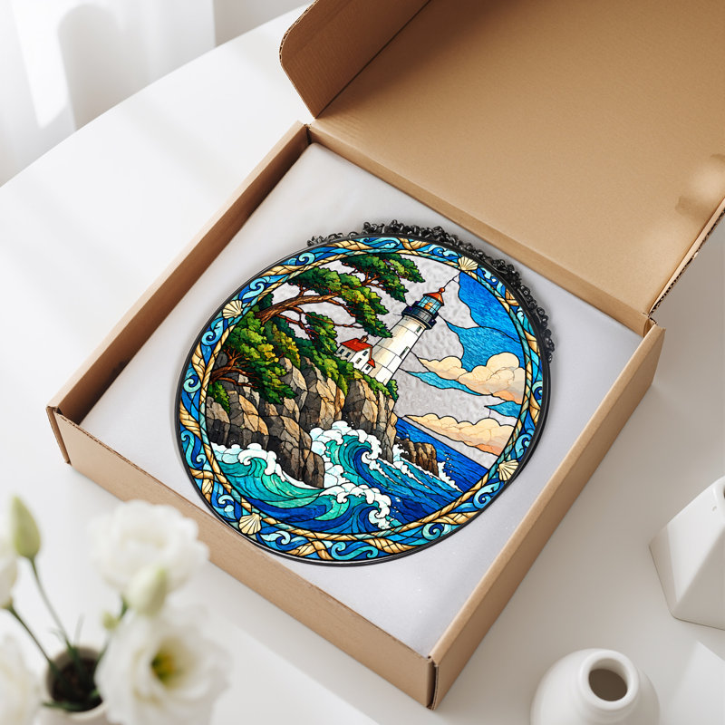 Nautical & Beach Window Panel, H 12 po