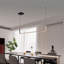 Luminaire suspendu noir Led Chandelier Kitchen Island Lighting 