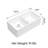 33" L x 18" W Farmhouse Kitchen Sink